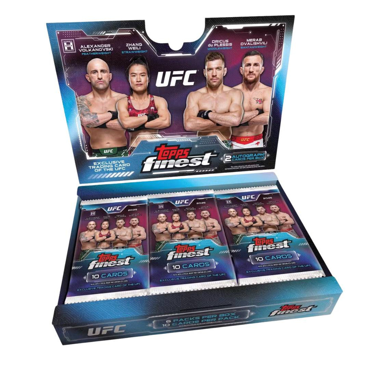 Topps - Finest - UFC Fighting - 2025 - Hobby Box