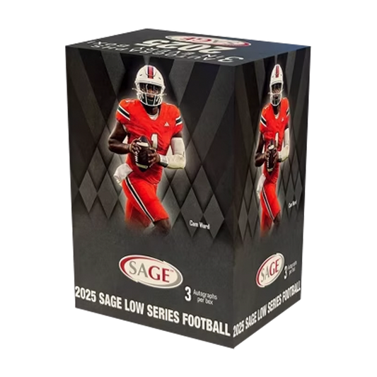 2025 NFL Sage Low Series Football Blaster Box Trading Cards