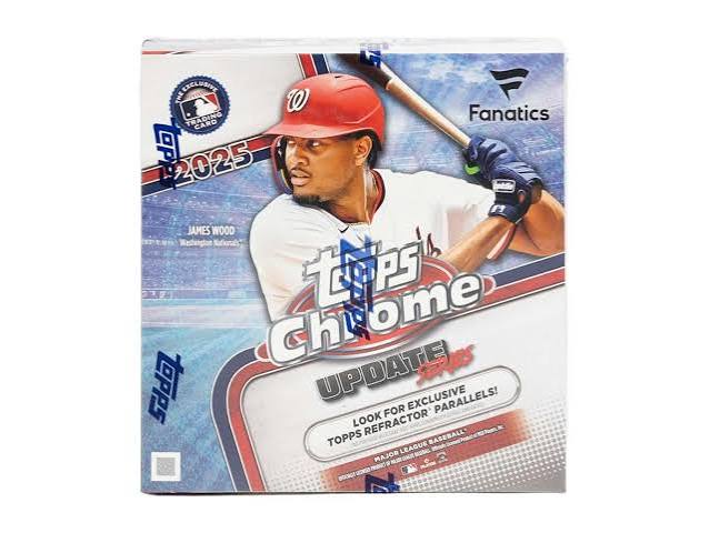 Topps - Chrome Update - MLB Baseball - 2025 - Fanatics Exclusive Mega Box