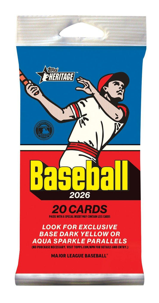Topps - Heritage - MLB Baseball - 2026 - Value Pack
