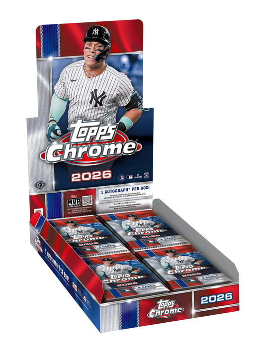 Topps - Chrome - Baseball MLB - 2026 - Hobby Box
