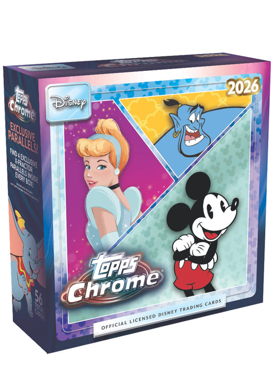 Topps - Chrome - Disney - 2026 - Mega Box