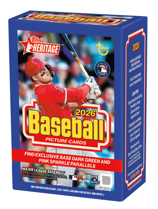 Topps - Heritage - MLB Baseball - 2026 - Blaster Box