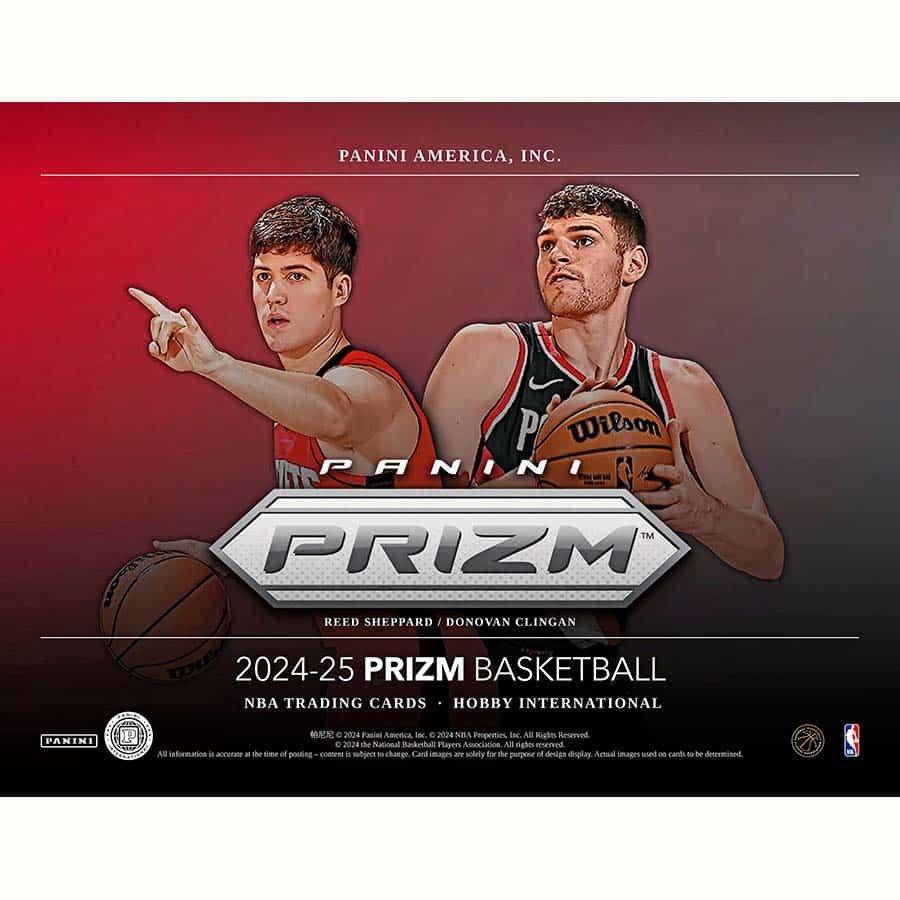 Panini - Prizm - NBA Basketball - 2024-25 - International Hobby Box