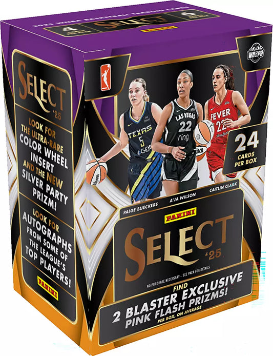 Panini - Select - WNBA Basketball - 2025 - Pink Flash - Blaster Box
