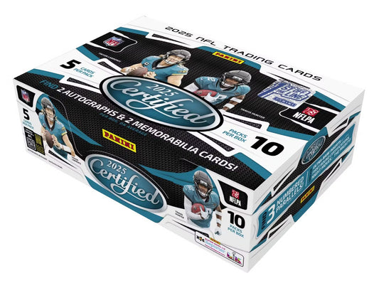 Panini - Certified - NFL Football - 2025 - Hobby Box