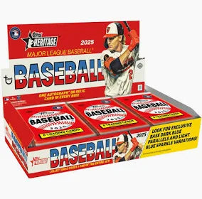 Topps - Heritage - MLB Baseball - 2025 - Hobby Box