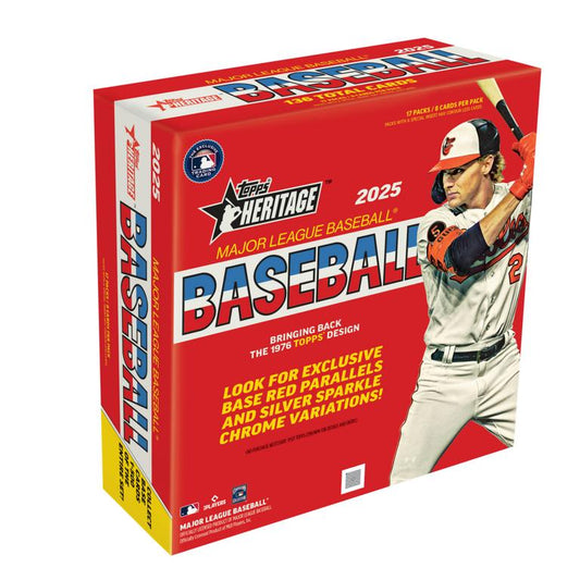 Topps - Heritage - MLB Baseball - 2025 - Mega Box