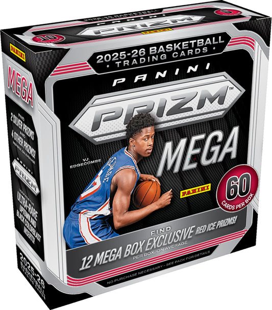 Panini - Prizm - NBA Basketball - 2025-2026 - Mega Box