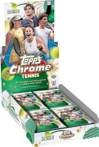 Topps - Chrome - Tennis - 2026 - Hobby Box