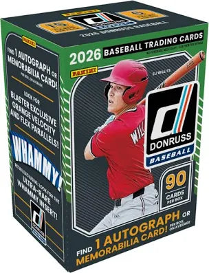 Panini - Donruss - Baseball MLB - 2026 - Blaster Box