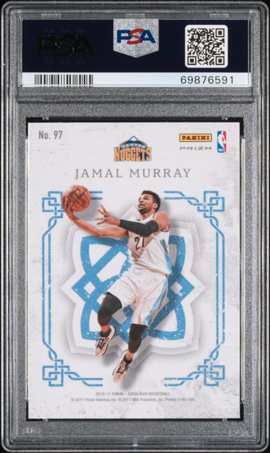 Panini - Excalibur - Jamal Murray #97 - 2016 - PSA 10