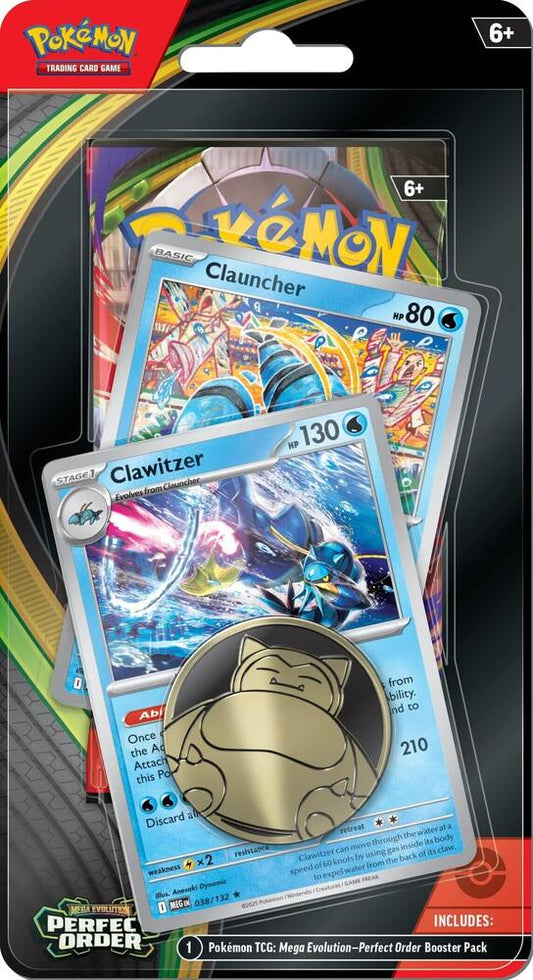 Pokemon - Mega Evolution - Perfect Order - 2 Card Checklane Blister