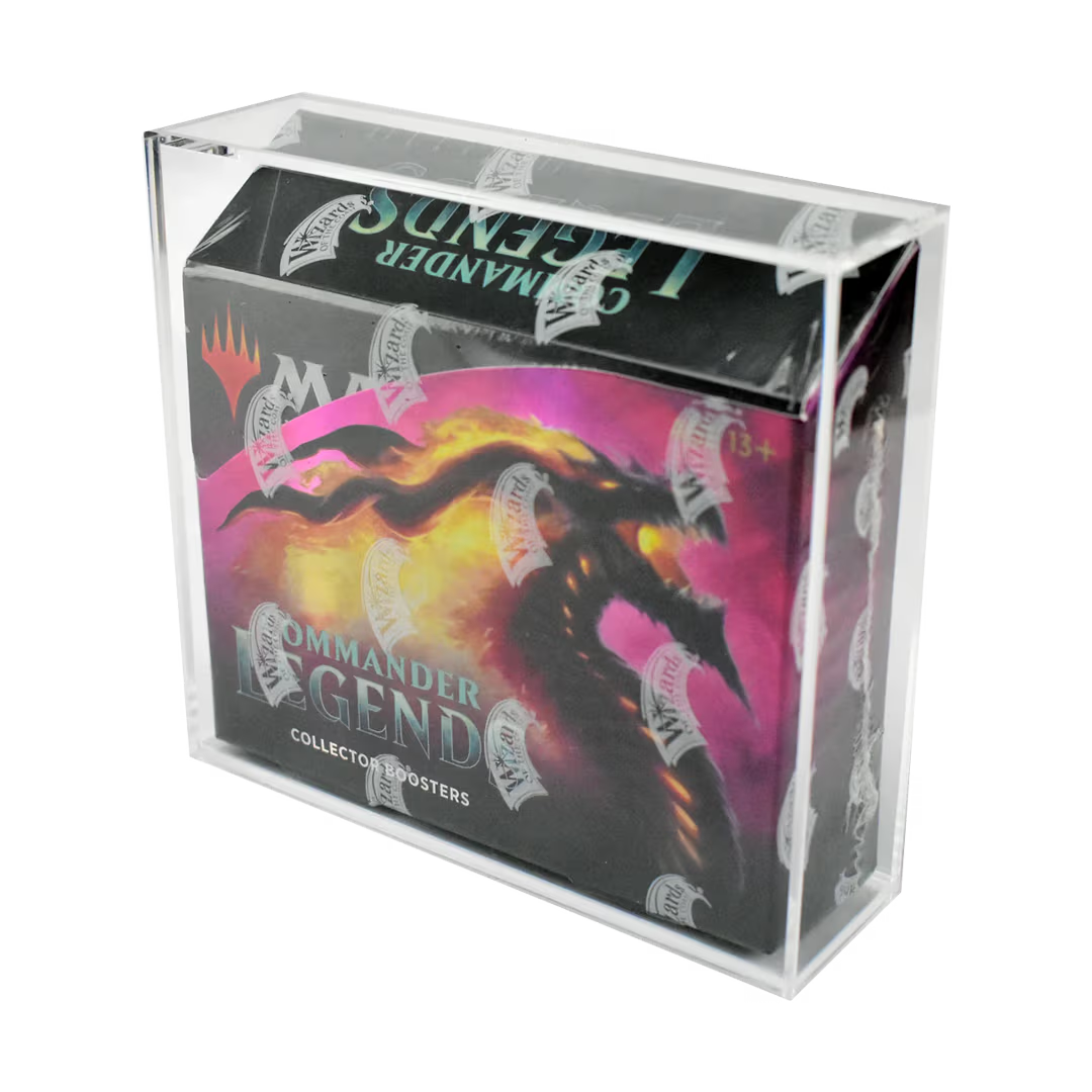 Bearish - Magic The Gathering Collector Booster Box - Clear - Acrylic Case