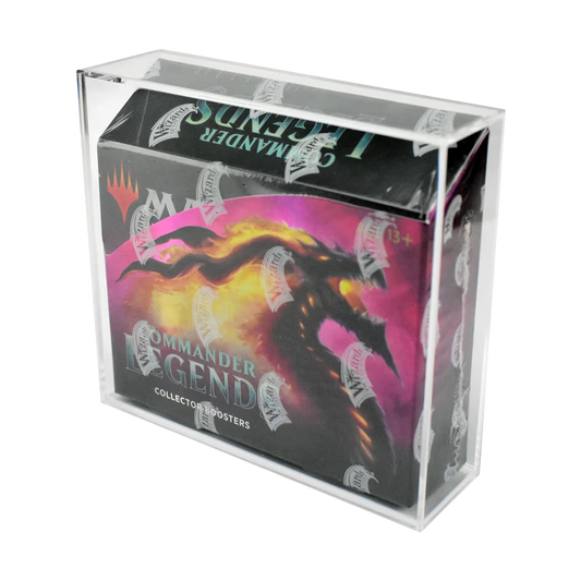 Bearish - Magic The Gathering Collector Booster Box - Clear - Acrylic Case