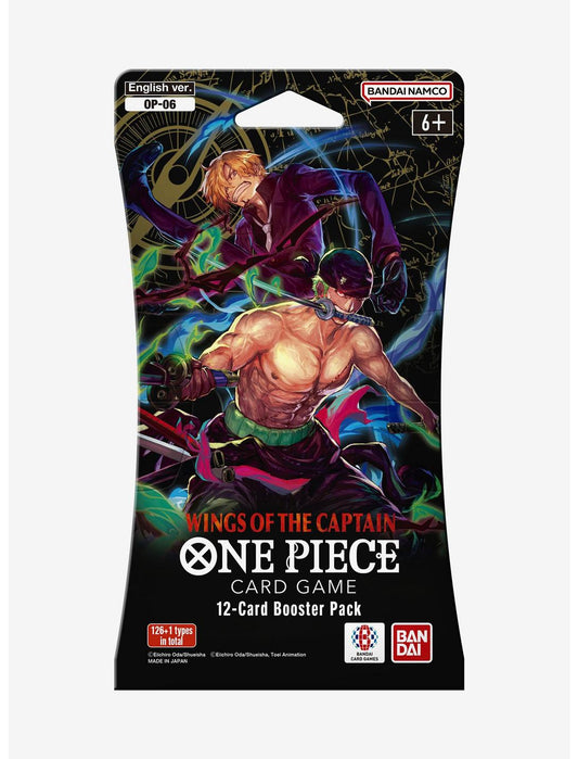 One Piece - Wings of the Captain - OP06 - Sleeved Booster Pack