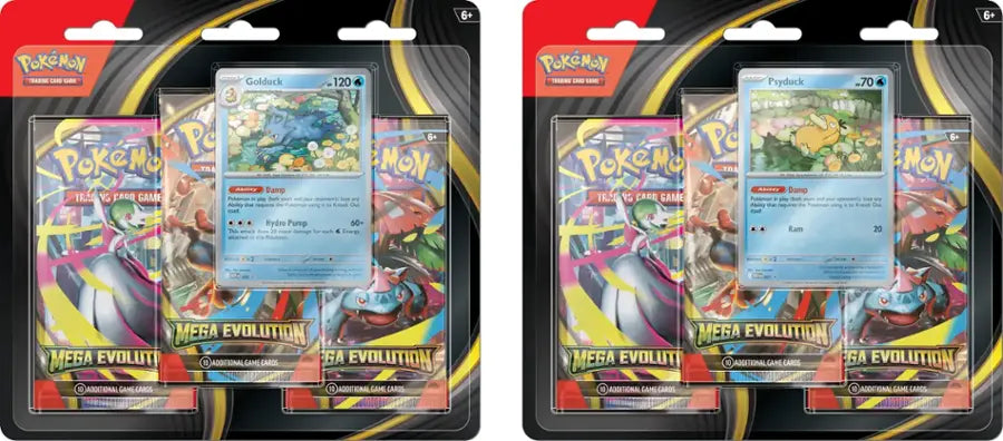 Pokemon - Mega Evolution - 3 Pack Blister