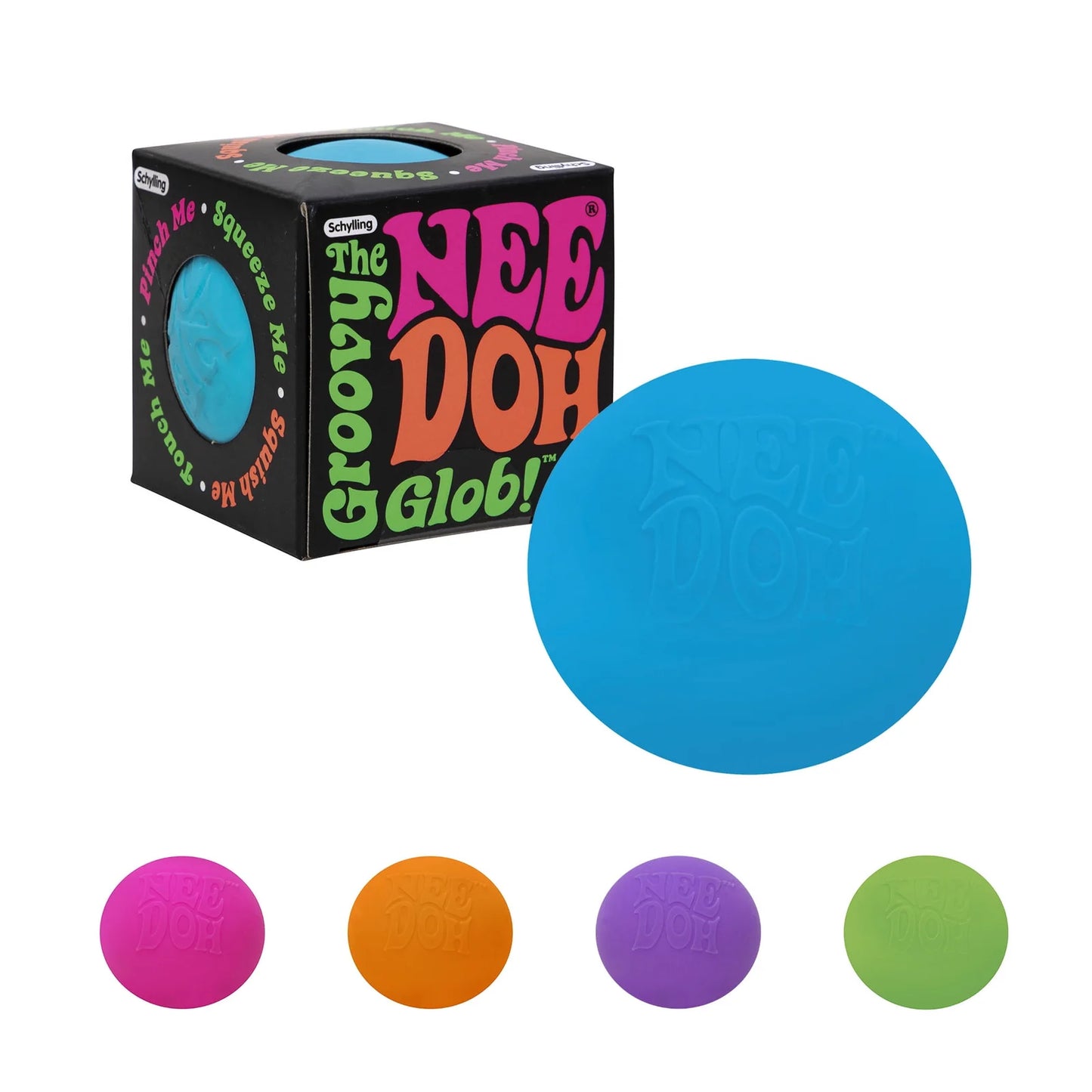 NeeDoh - Super Groovy Glob - Assorted Color - Toy