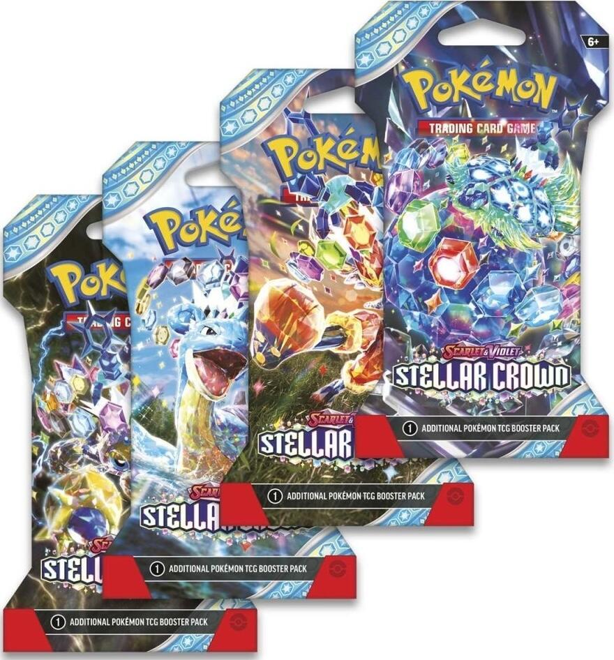 Pokémon - Scarlet & Violet - Stellar Crown - Sleeved Booster Pack