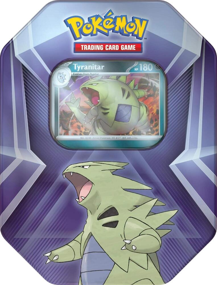 Pokemon - Triple Whammy - Tyranitar - 2024 - Tin