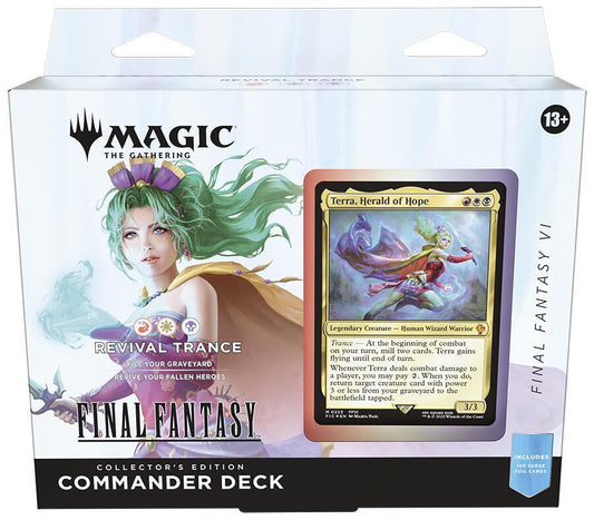 Magic The Gathering - Final Fantasy - Commander Deck - Revival Trance (Collector)