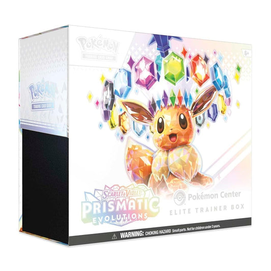 Pokemon - Scarlet and Violet - Prismatic Evolutions - Pokemon Center - Elite Trainer Box