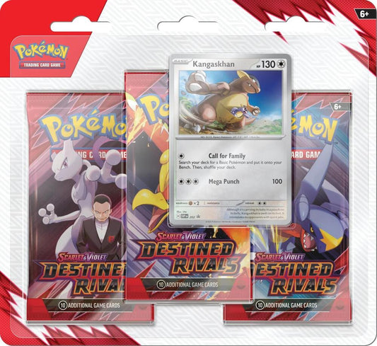 Pokemon - Scarlet and Violet - Destined Rivals - 3 Pack Blister