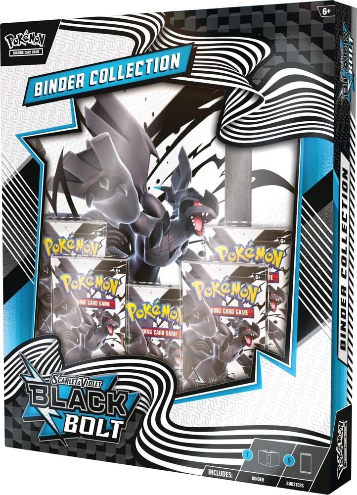 Pokemon - Scarlet and Violet - Bolt Black - Binder Collection