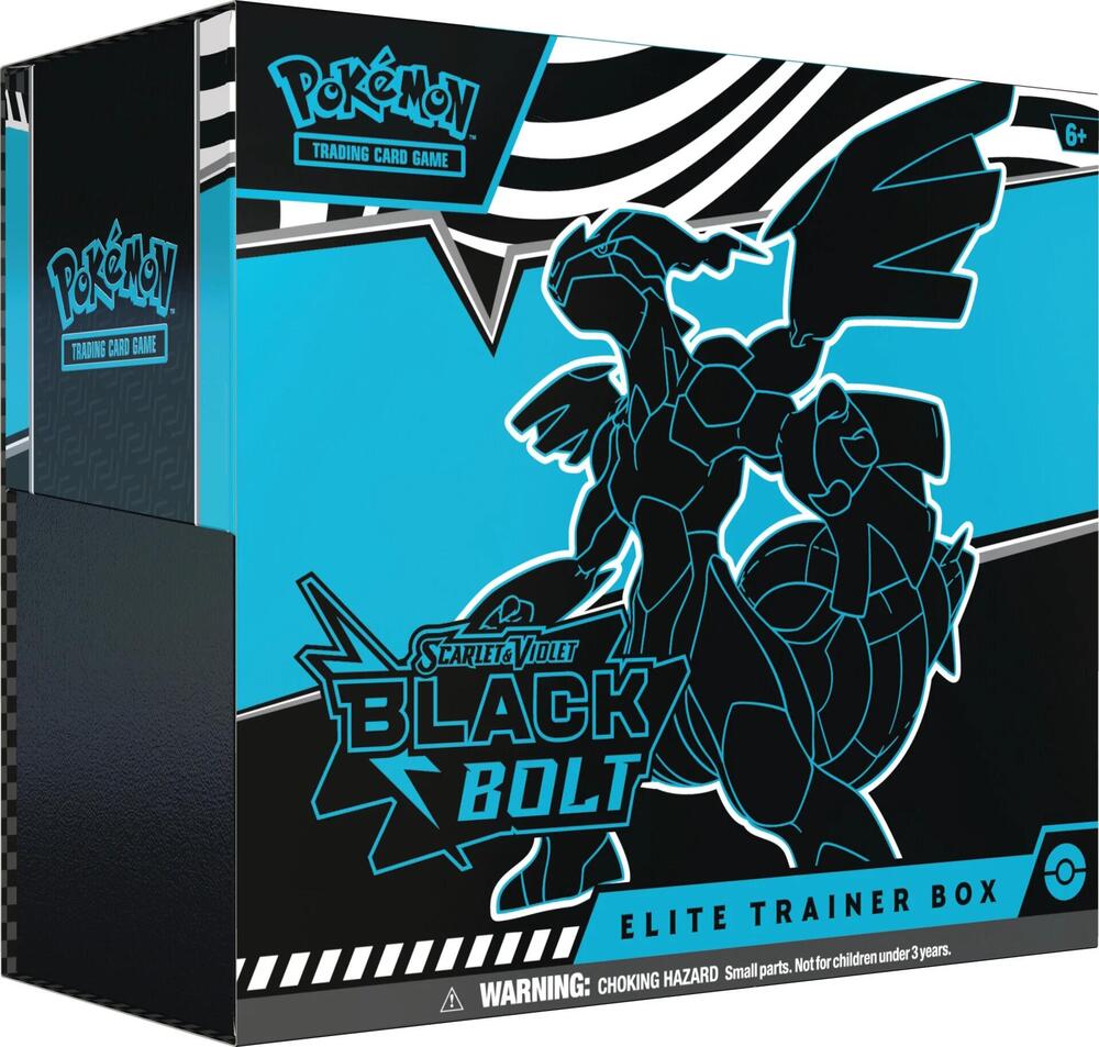 Pokemon - Scarlet and Violet - Bolt Black - Elite Trainer Box