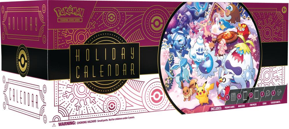 Pokemon - Holiday Calendar -  2025 - Display Box