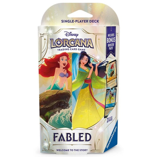 Disney - Lorcana - Fabled - Amber and Sapphire - Starter Deck