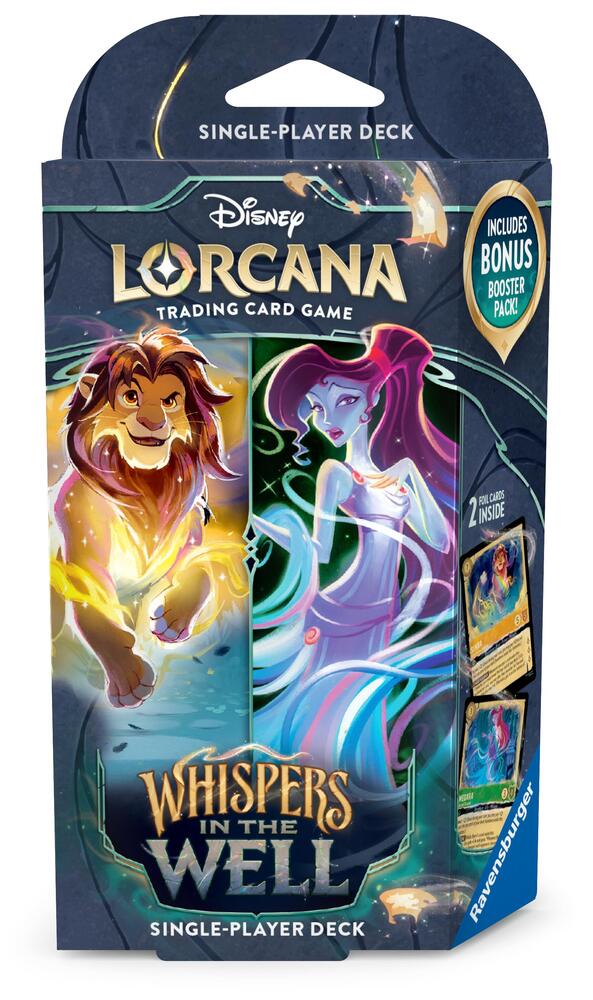Disney - Lorcana - Whispers In The Well - Amber and Emerald - Starter Deck