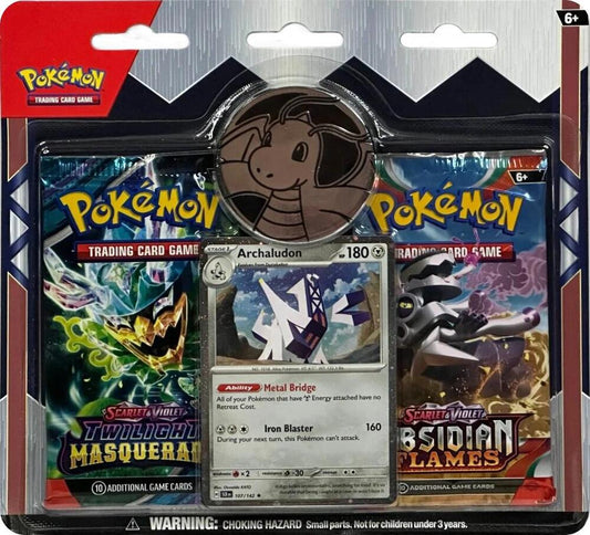 Pokemon - Archaludon - 2 Pack Blister