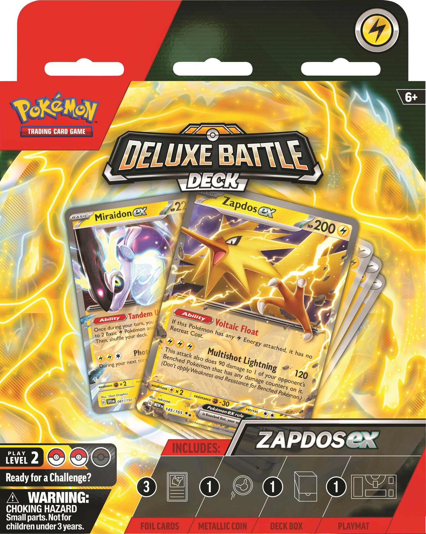 Pokémon - Deluxe Battle Deck - Zapdos ex