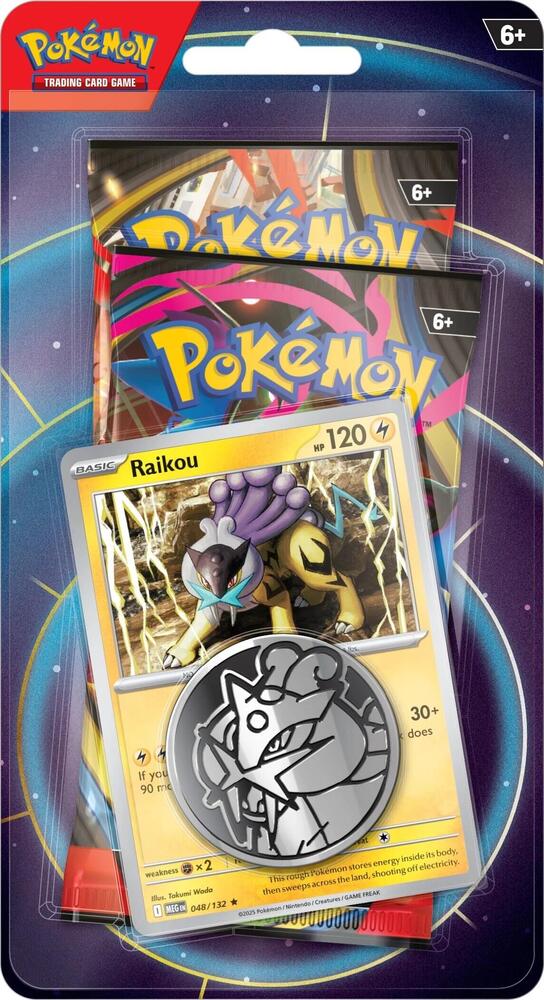 Pokemon - Mega Evolution - Raikou - 2 Pack Blister