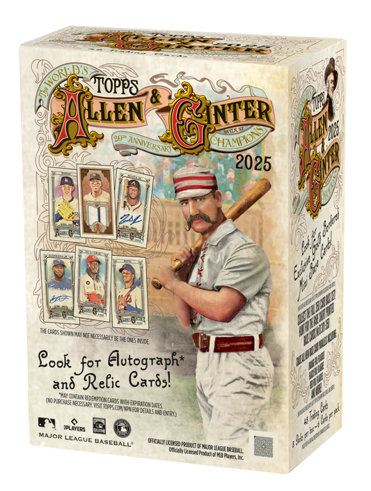Topps - MLB Allen & Ginter - Blaster Box - 2025