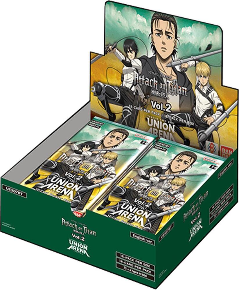 Union Arena - Attack on Titan Vol 2 - UEX07BT - Booster Box