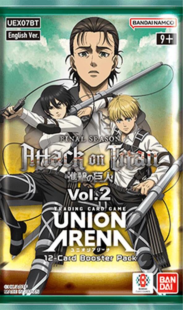 Union Arena - Attack on Titan Vol 2 - UEX07BT - Booster Pack
