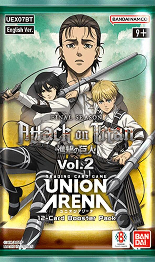 Union Arena - Attack on Titan Vol 2 - UEX07BT - Booster Pack