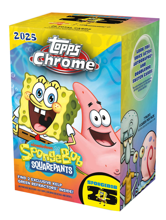 Topps - Chrome - SpongeBob SquarePants 2025 - Blaster Box