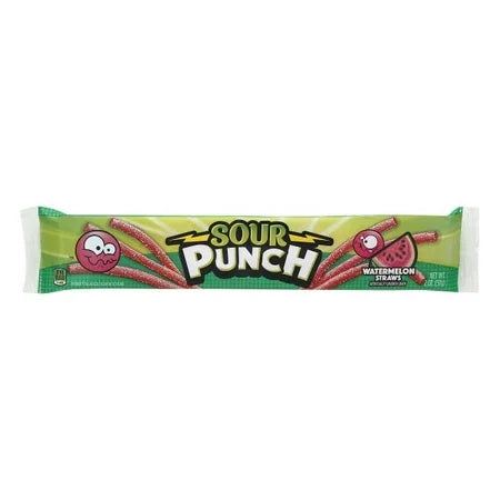 Sour Punch - Watermelon Straws (2oz)