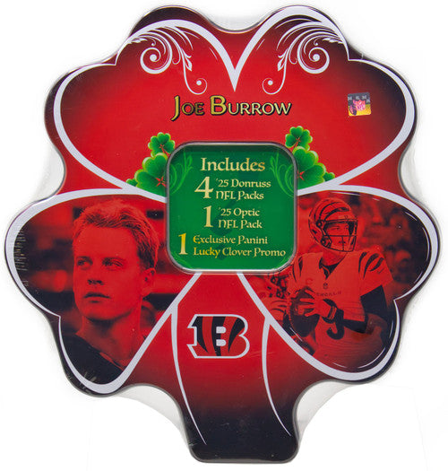 MJ Holdings - NFL Football - Joe Burrow - Lucky Clover Tin