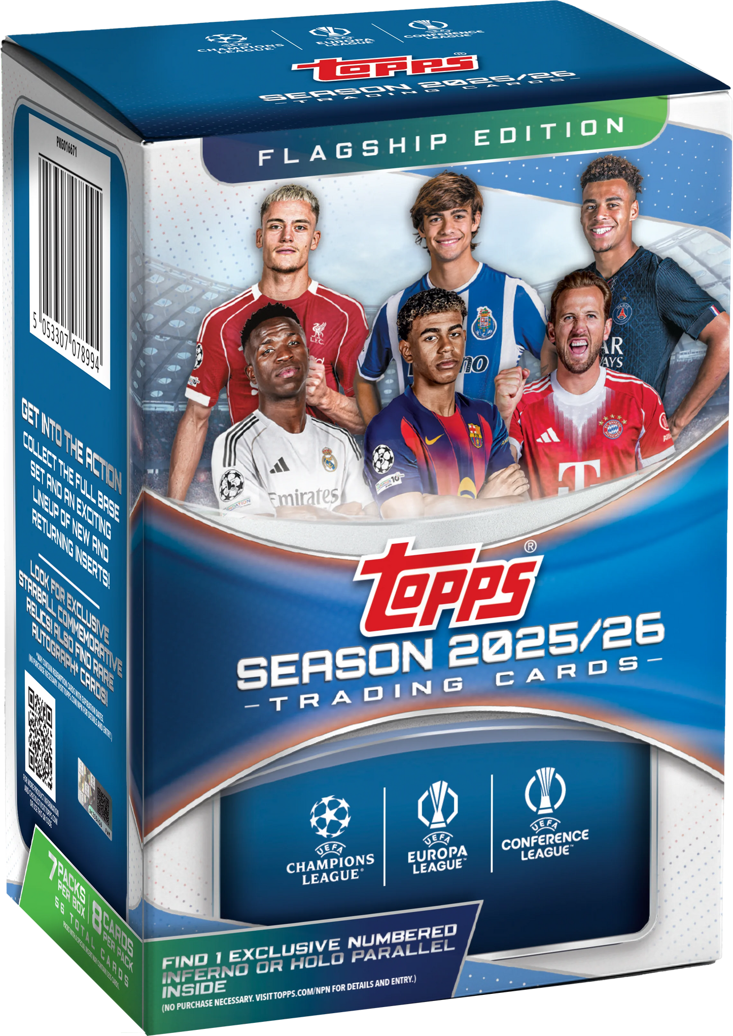 Topps - UEFA Club Competitions - 2025-26 - Blaster Box