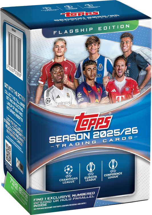 Topps - UEFA Club Competitions - 2025-26 - Blaster Box