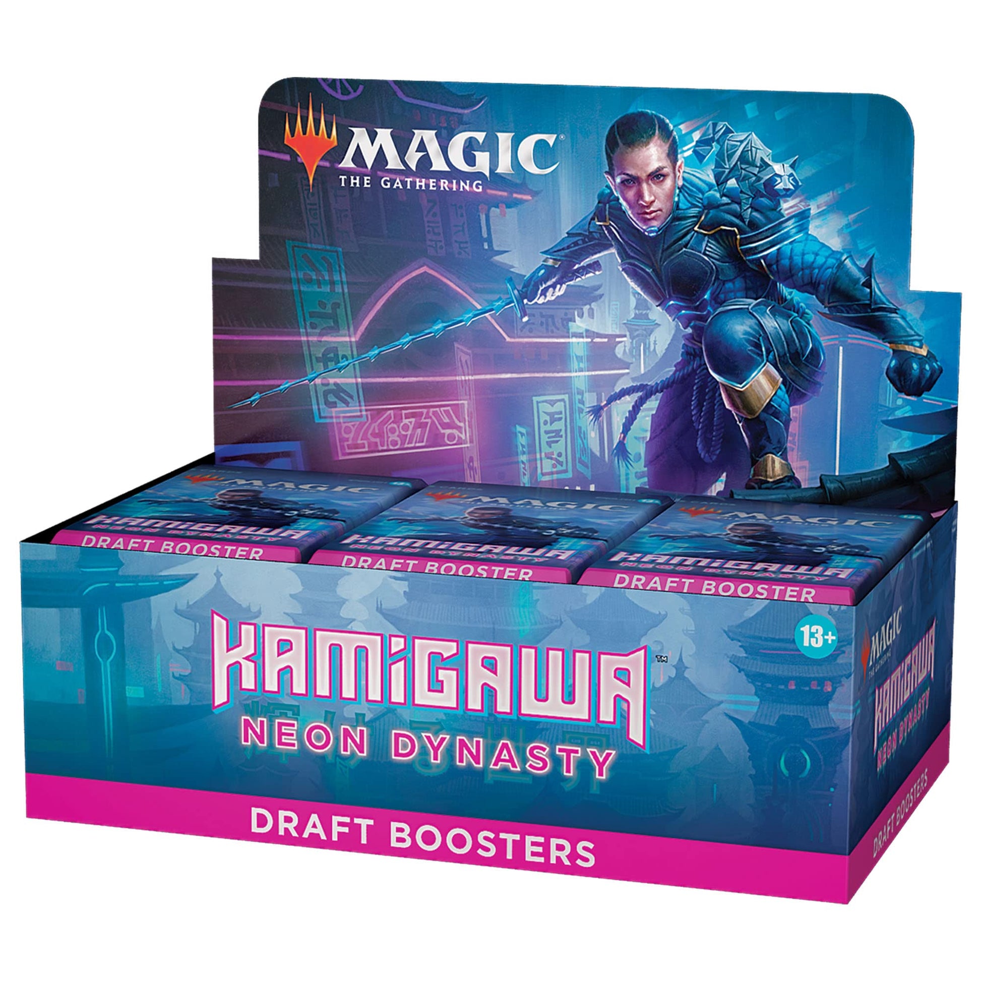Magic The Gathering - Kamigawa Neon Dynasty - Draft - Booster Box CARDPOPUSA Magic The Gathering - Kamigawa Neon Dynasty - Draft - Booster Box CARDPOPUSA