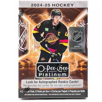 Upper Deck - O-Pee-Chee Platinum - NHL Hockey - 2024-25 - Blaster Box