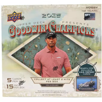 Upper Deck - Goodwin Champions - Golf - 2025 - Hobby Box