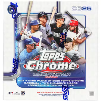 Topps - Chrome - Baseball 2025 - Logofractor Edition Box