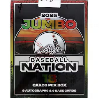Leaf - Nation - Baseball 2025 - Jumbo Hobby Box