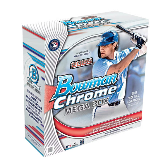 Topps - Bowman Chrome - MLB Baseball - 2025 - Mega Box